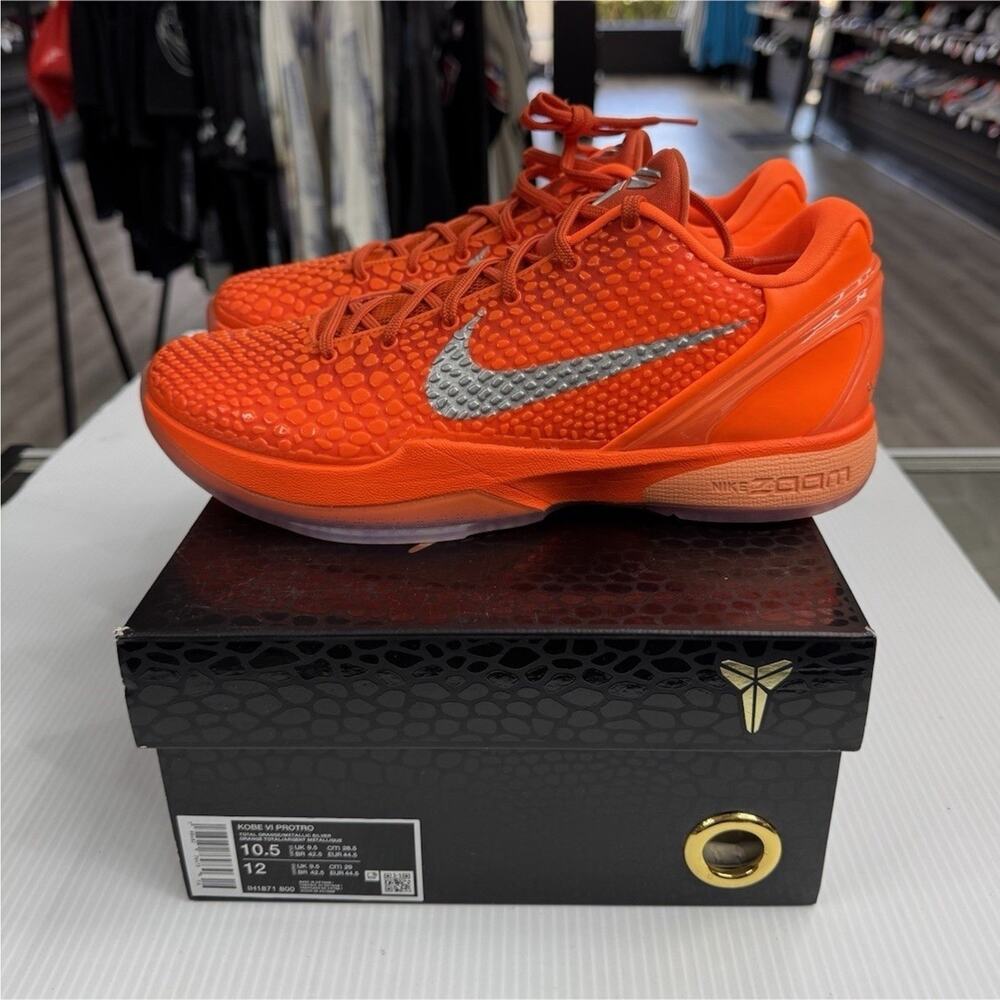 Size 10.5 - Nike Kobe VI Protro Total Orange IH1871-800
